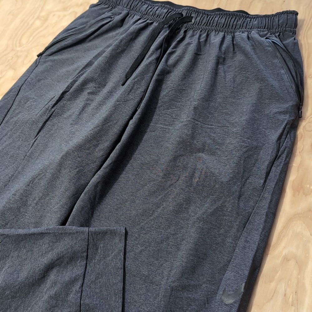 Nike Men's Stretch Nylon Woven Training Pants Dark Grey 32"x30" Tapered